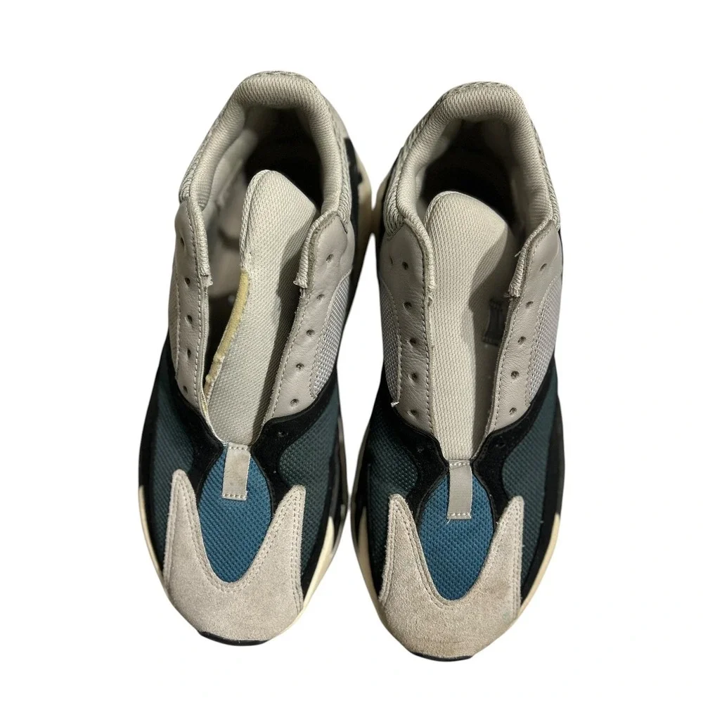 Adidas Yeezy Boost 700 Wave Runner OG Grey Black B75571 Mens 10.5 No Laces